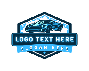 Auto - Automobile Bubble Detailing logo design