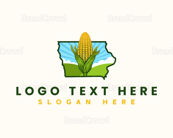 Iowa Sweet Corn Farm Logo