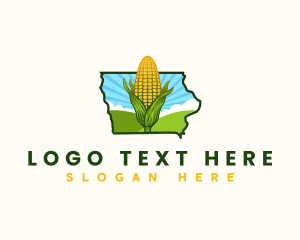 Iowa Sweet Corn Farm Logo