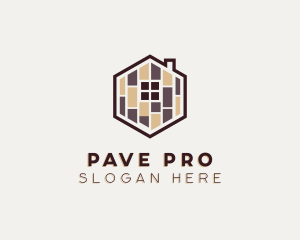 Floor Tiles Parquet logo design