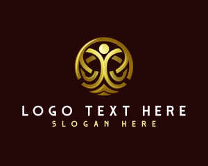 Human - Luxury Human Business logo design