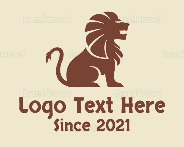 Wild Safari Lion Logo | BrandCrowd Logo Maker