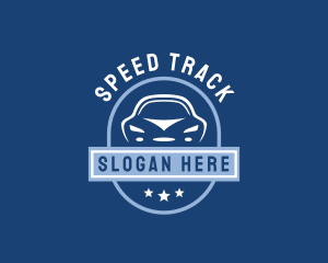 Car Drag Racing Vehicle Logo