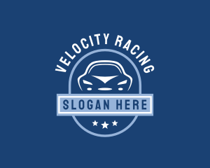 Car Drag Racing Vehicle logo design