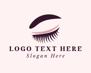 Eyebrow - Beauty Makeup Eyelash logo design