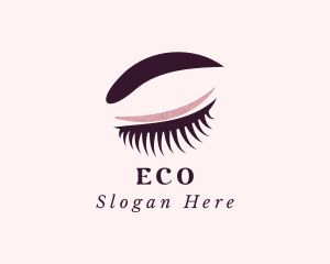 Beauty Makeup Eyelash Logo
