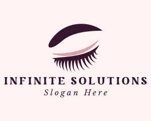 Beauty Makeup Eyelash Logo