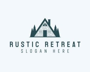 Cabin - Cabin Roof Renovation logo design