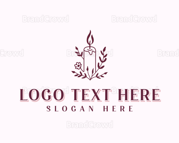 Organic Scented Candle Logo