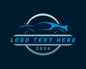 Mechanic - Racing Car Vehicle logo design