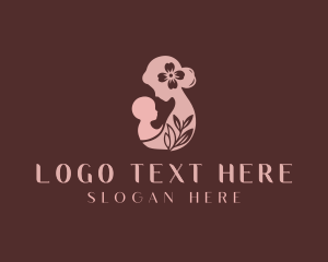 Parenting - Maternity Mother Baby logo design