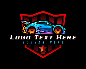 Sedan - Car Automotive Garage logo design