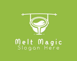 Melt - Pot Water Leaf logo design
