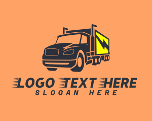 Express - Express Transportation Truck logo design