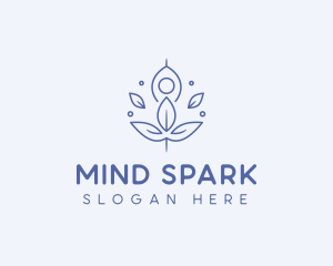 Mindfulness Yoga Healing logo design