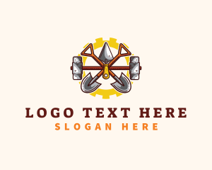 Dig - Construction Builder Tool logo design