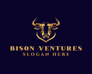 Luxury Bull Steakhouse logo design