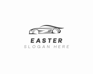 Sports Car Racing Logo