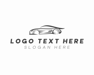 Sports Car Racing Logo