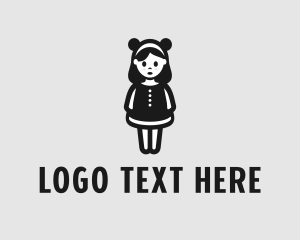 Kindergarten - Doll Daycare Kindergarten logo design