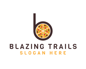 Pizza Pie B logo design