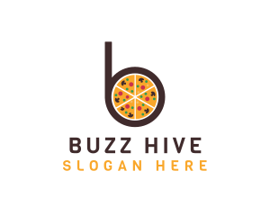 Pizza Pie B logo design