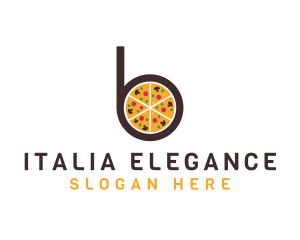 Italy - Pizza Pie B logo design