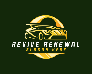 Restoration - Car Luxury Detailing logo design