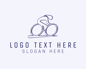 Organization - Cyclist Olympic Athlete logo design