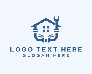 Pipe - House Pipe Plumbing logo design