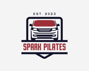 SUV Car Transportation Logo