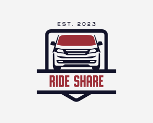 Carpool - SUV Car Transportation logo design