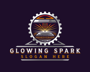 Industrial Laser Metalwork logo design