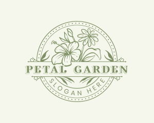 Petal - Beautiful Flower Garden logo design