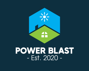 House Power Energy logo design