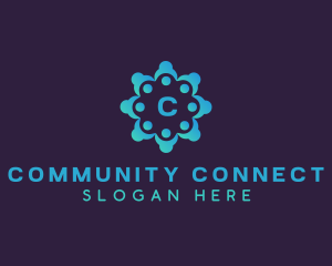 People Community Foundation logo design