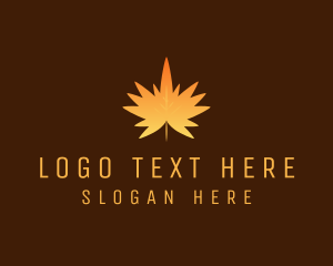 Orange - Orange Maple Leaf logo design