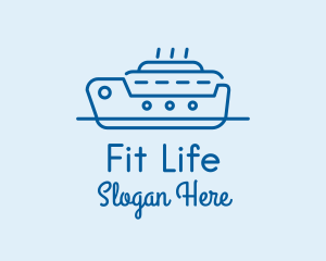 Seaman - Ocean Cruise Ship Ferry logo design