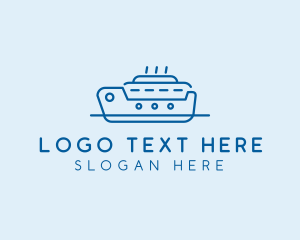 Seafarer - Seafarer Ship Ferry logo design