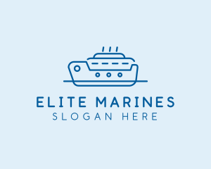 Marines - Seafarer Ship Ferry logo design