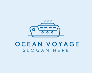 Seafarer Ship Ferry logo design