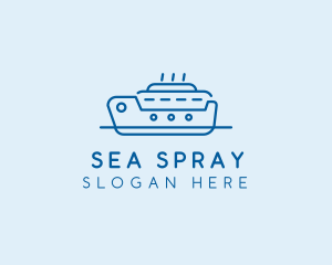 Seafarer Ship Ferry logo design