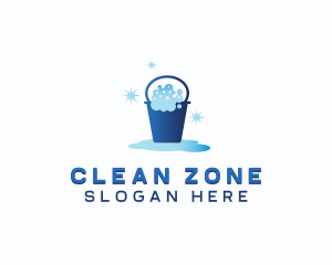 Sanitary - Sanitary Bucket Cleaning logo design