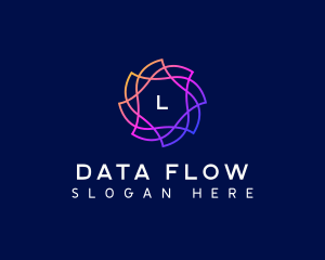 Digital Data Technology logo design