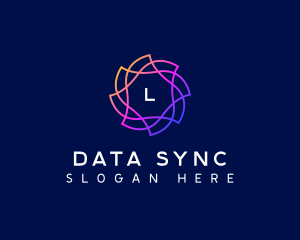 Digital Data Technology logo design