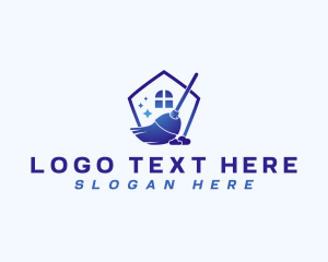 Housekeeping - Housekeeping Broom Sweep logo design