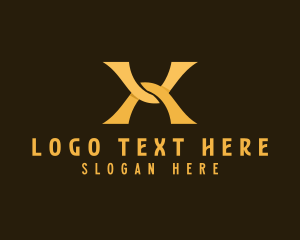 Lettermark - Business Studio Letter X logo design