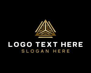 Financial - Premium Pyramid Investment logo design