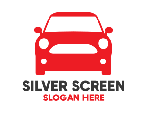 Suv - Small Red Car logo design