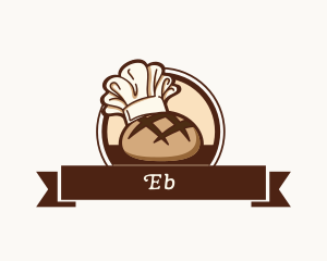 Rustic Bread Baker Toque Logo